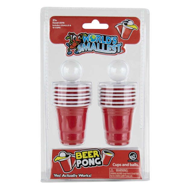 World's Smallest - Beer Pong