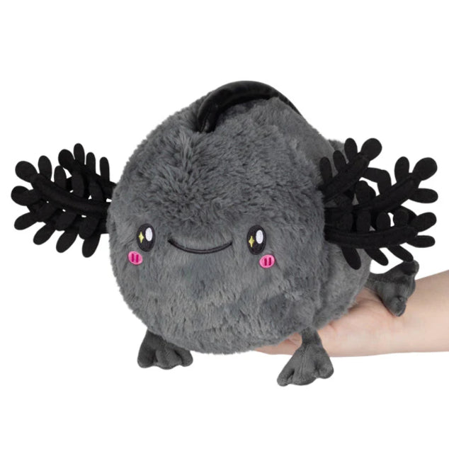 Mini Squishable Baby Axolotl - Black