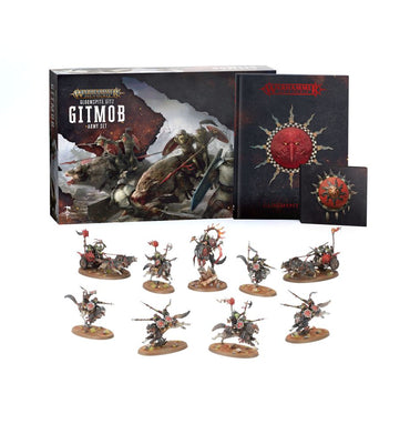 WARHAMMER AGE OF SIGMAR: GLOOMSPITE GITZ: GITMOB ARMY SET