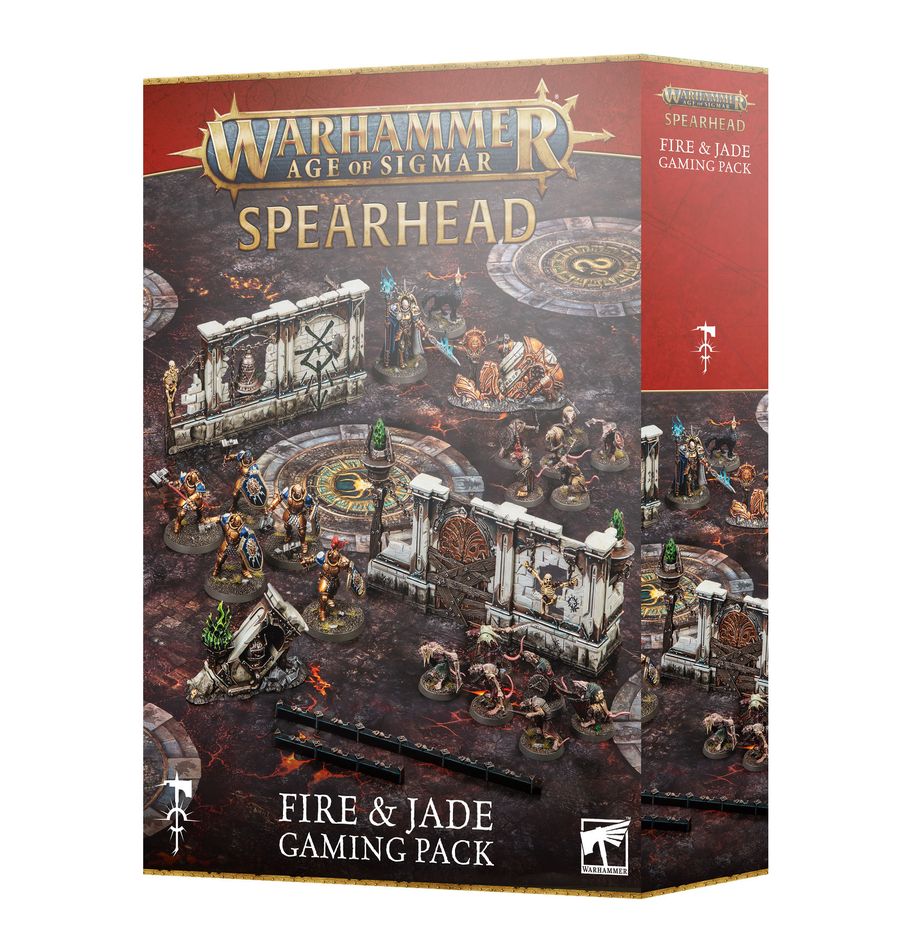 WARHAMMER AGE OF SIGMAR: SPEARHEAD – FIRE & JADE GAMING PACK