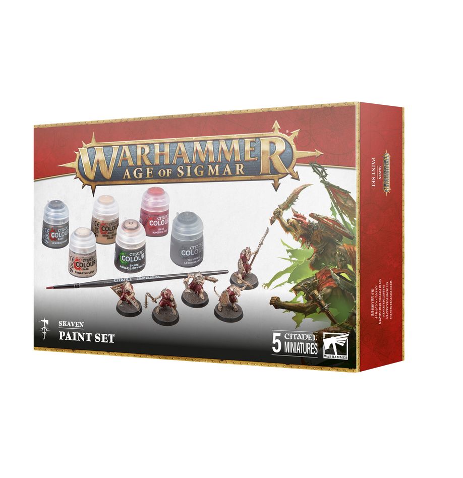 Warhammer: Age of Sigmar: Skaven + Paints Set