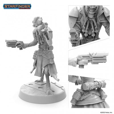 Starfinder Unpainted Miniatures: Shirren Operative