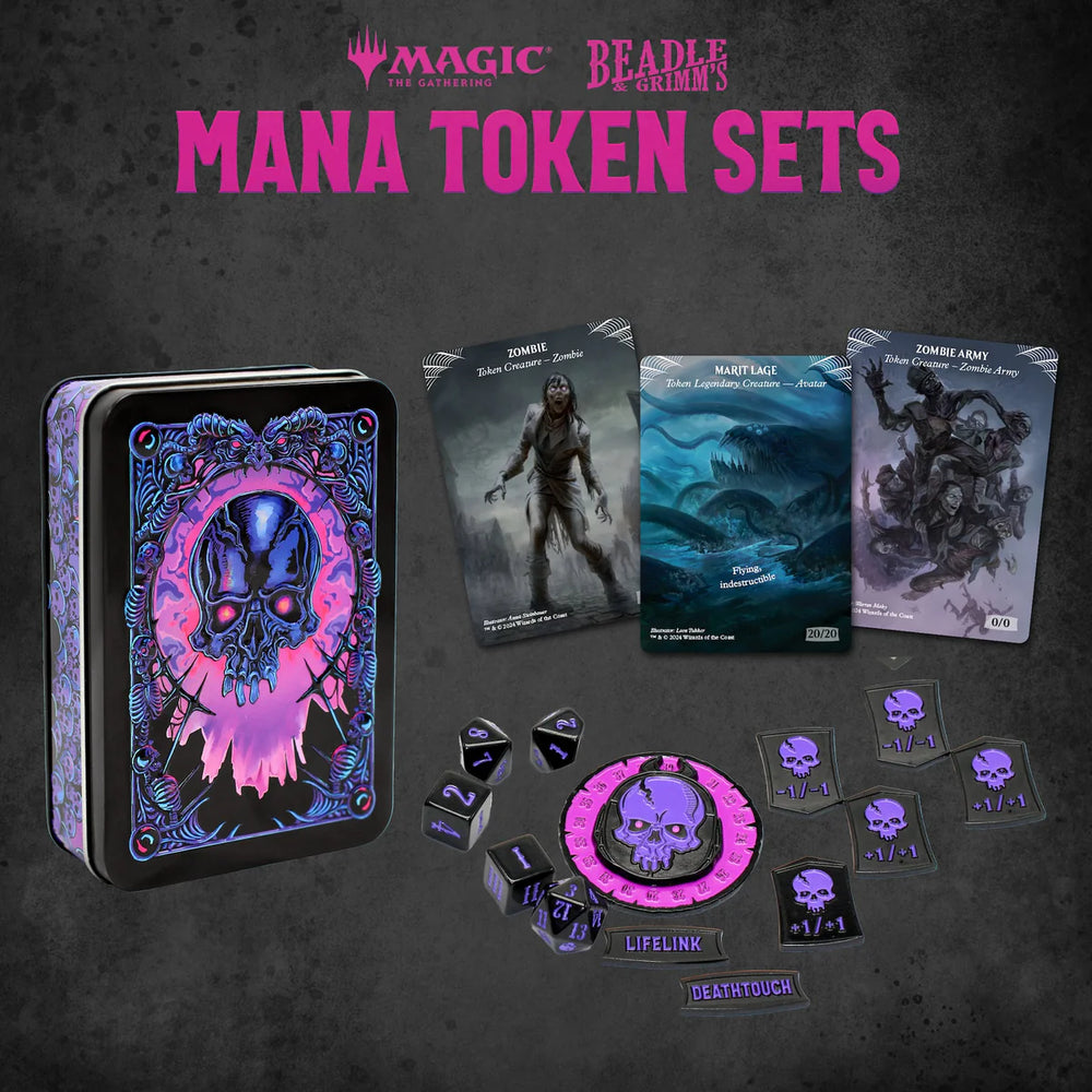 BEADLE & GRIMM'S MTG MANA TOKEN SET