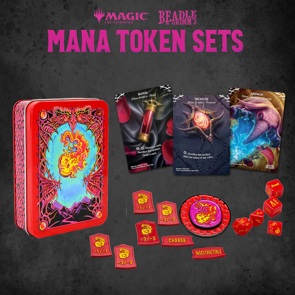 BEADLE & GRIMM'S MTG MANA TOKEN SET