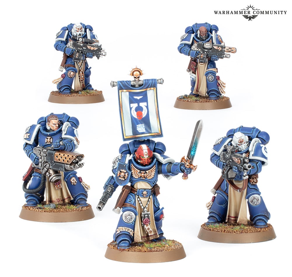 SPACE MARINES: STERNGUARD VETERAN SQUAD