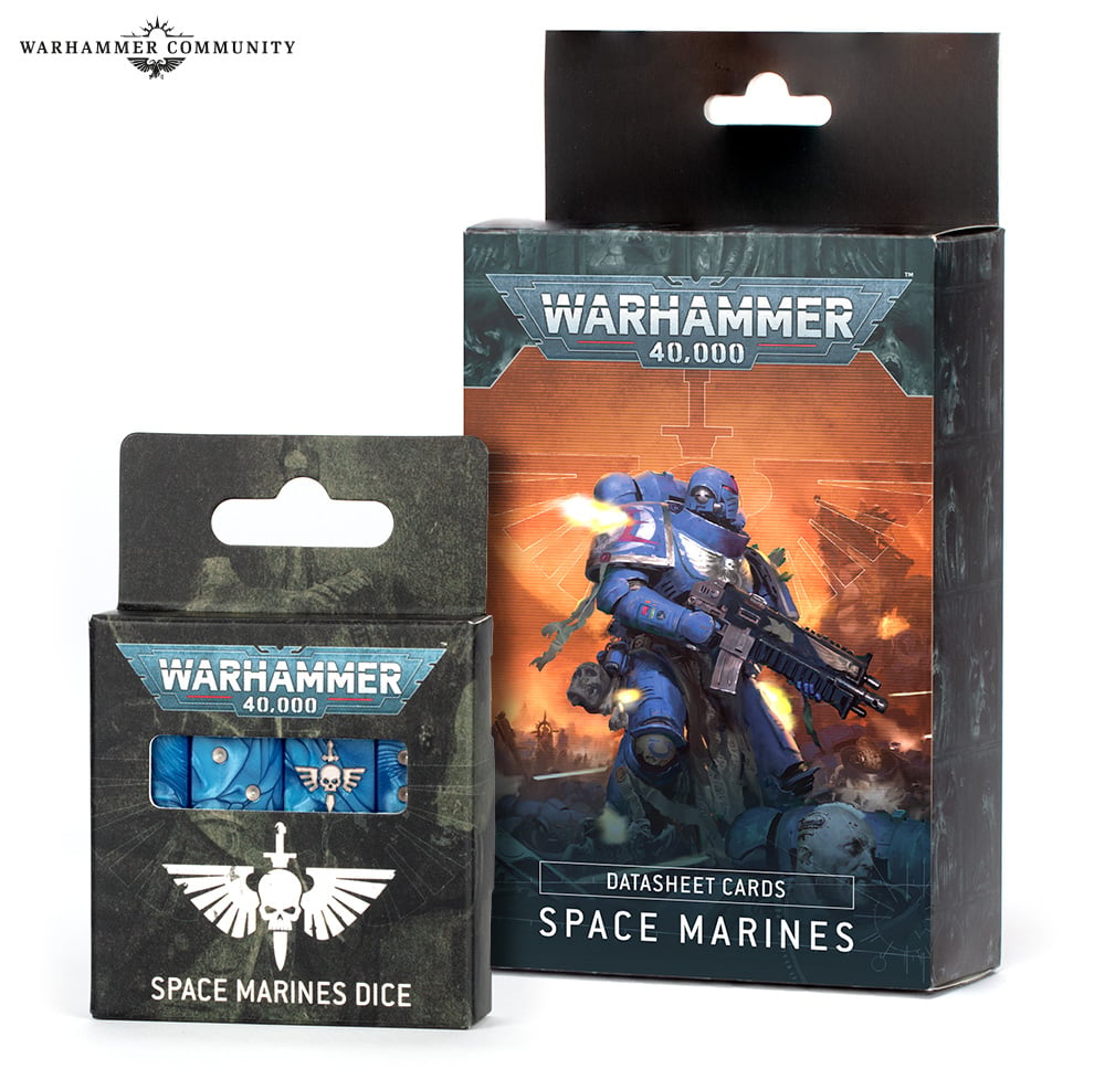 WARHAMMER 40000: SPACE MARINES DICE