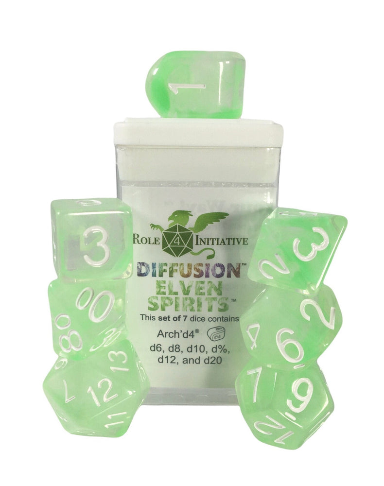 Role 4 Initiative: Set of 7 RPG Dice