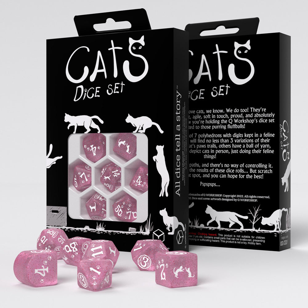 CATS MODERN DICE SET DAISY