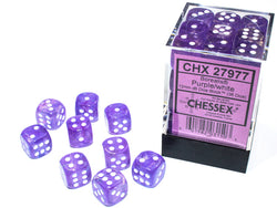 Chessex 12mm D6 Dice Block (36 Dice) *Borealis*