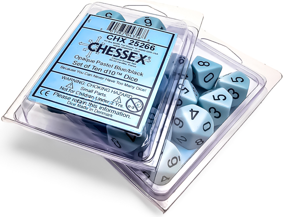 CHESSEX 10D10 *OPAQUE*