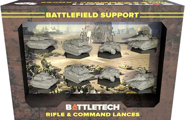 BATTLETECH BATTLEFIELD SUPPORT RIFLE & COMMAND LANCES