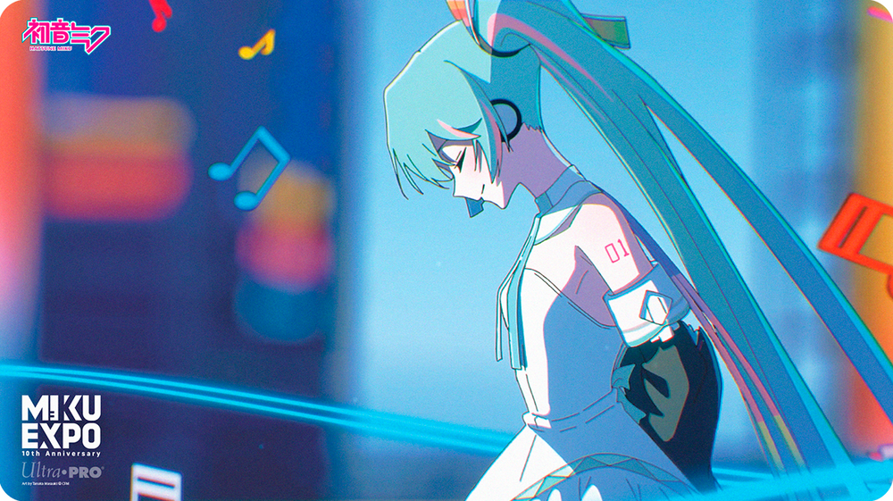 UP PLAYMAT HATSUNE MIKU 10TH ANNIVERSARY