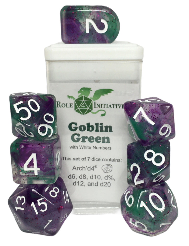 Role 4 Initiative: Set of 7 RPG Dice