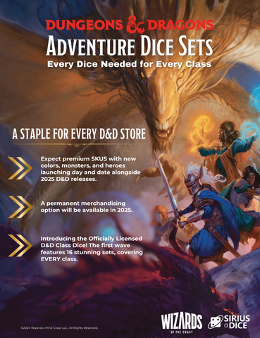 DND ADVENTURE DICE