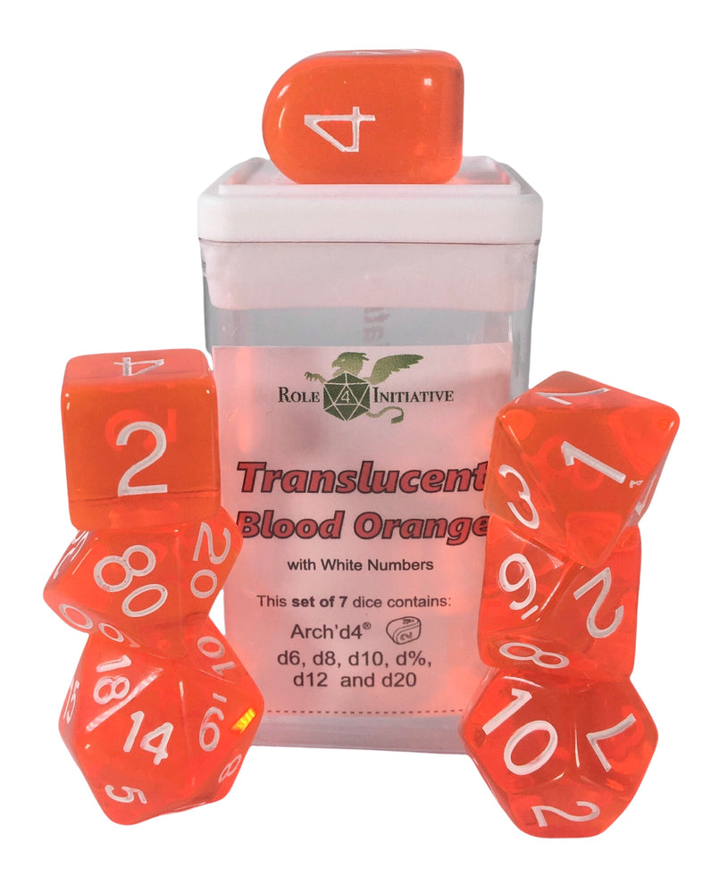 Role 4 Initiative: Set of 7 RPG Dice