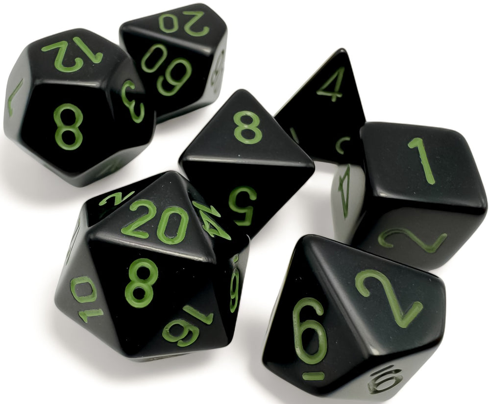 CHESSEX 7-DIE SET *OPAQUE*