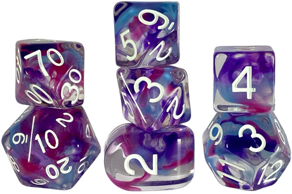 Role 4 Initiative: Set of 7 RPG Dice