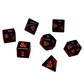 UP DICE HEAVY METAL D&D RPG 7 SET