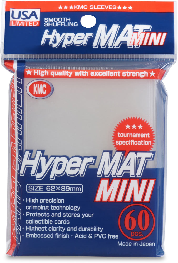 KMC - JAPANESE MINI - HYPER MATTE CLEAR (60CT)