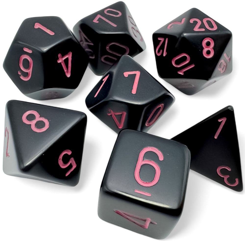 CHESSEX 7-DIE SET *OPAQUE*