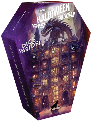 HALLOWEEN ADVENT DICE CALENDAR