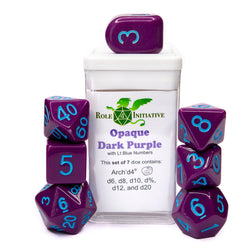 Role 4 Initiative: Set of 7 RPG Dice