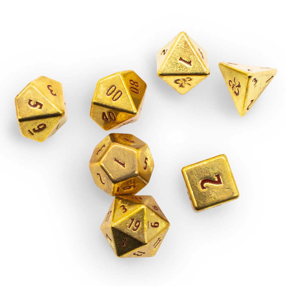 UP DICE HEAVY METAL DND 7-DIE SET 50TH ANNIVERSARY