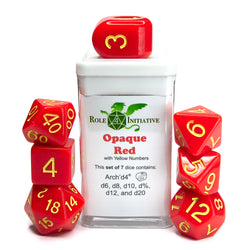 Role 4 Initiative: Set of 7 RPG Dice