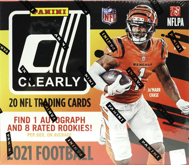 2021 Clearly Donruss Football Hobby Box