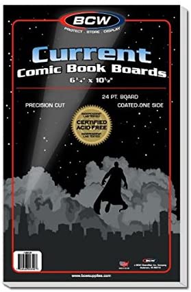 BCW COMIC BOARDS CURRENT 100CT