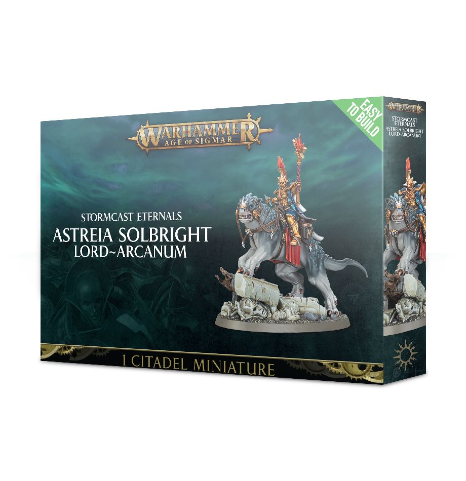 Stormcast Eternals Astreia Solbright, Lord-Arcanum