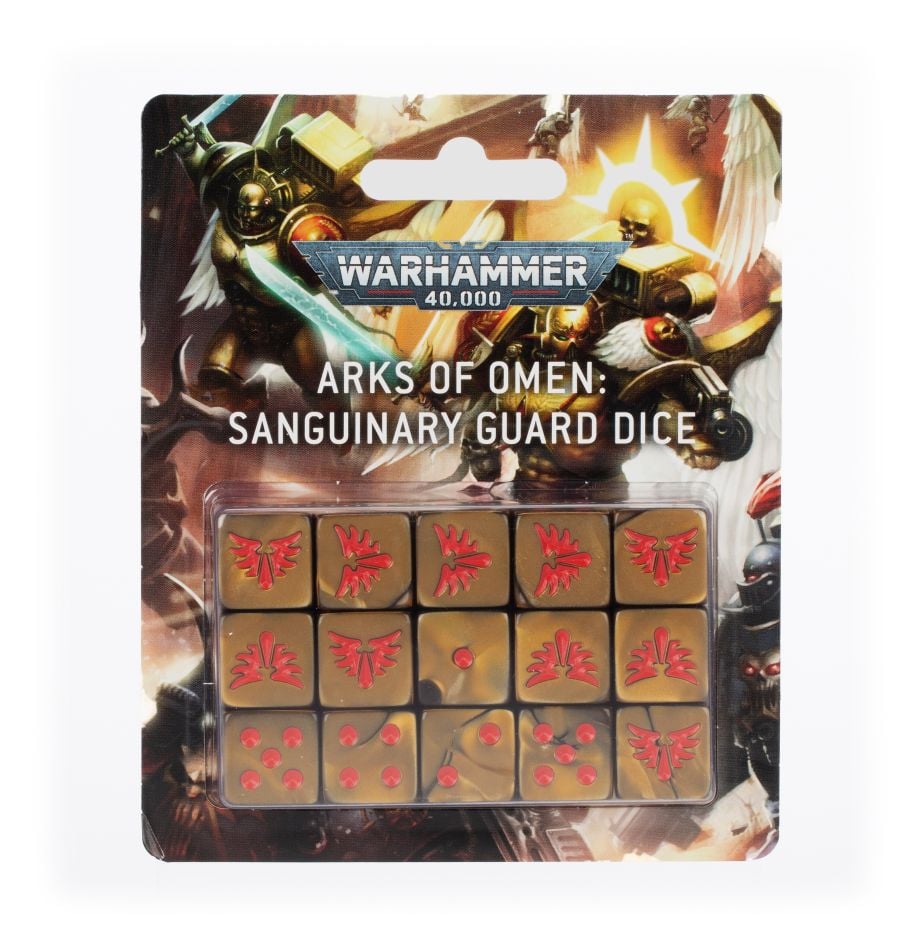 Arks of Omen: Sanguinary Guard Dice Set