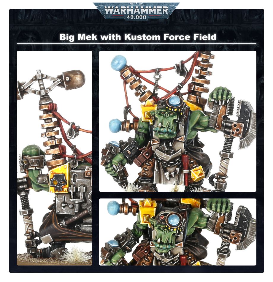 Orks: Big Mek With Kustom Force Field