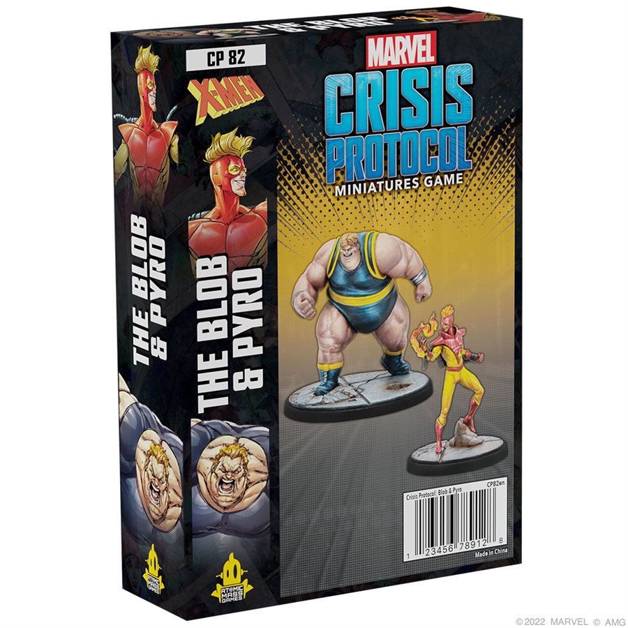 Marvel Crisis Protocol: The Blob & Pyro Character Pack