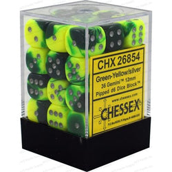 Chessex 12mm D6 Dice Block (36 Dice) *Gemini*