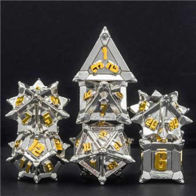 Holy Flail RPG Metal Dice Set