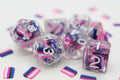 Genderfluid Flag RPG Dice Set