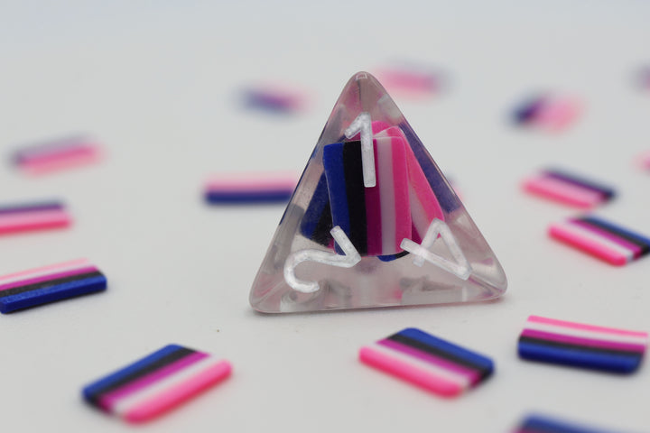 Genderfluid Flag RPG Dice Set