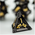 Medieval Flail RPG Metal Dice Set