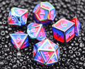 Bisexual Pride Metal Dice Set