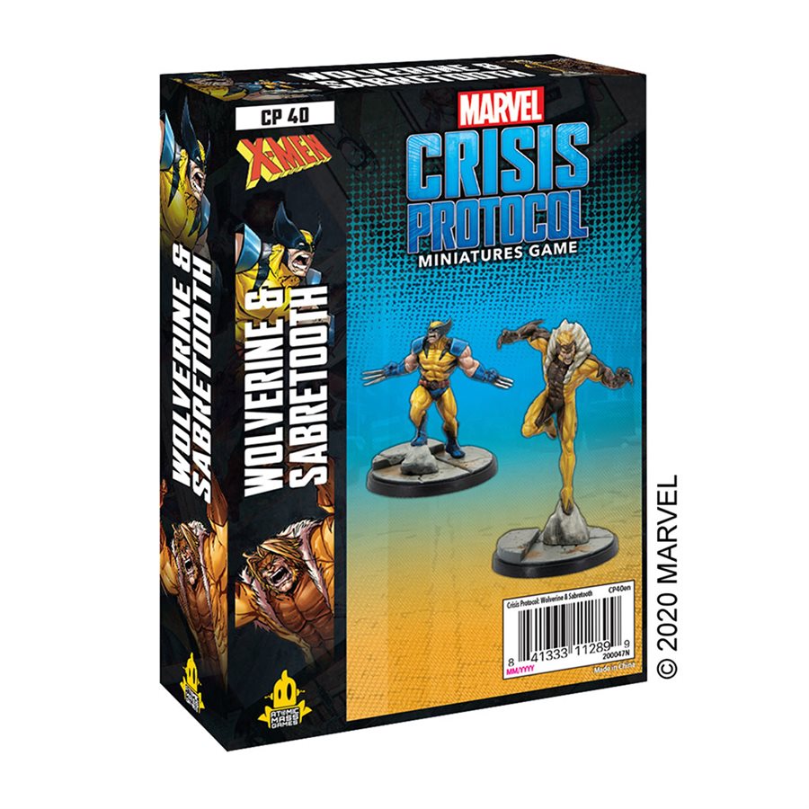 Marvel Crisis Protocol: Wolverine & Sabretooth Character Pack