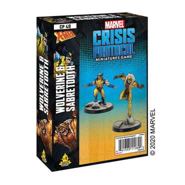 Marvel Crisis Protocol: Wolverine & Sabretooth Character Pack