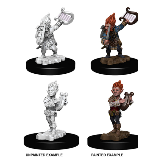 Pathfinder Deep Cuts Unpainted Miniatures: Wave 5: Gnome Male Bard