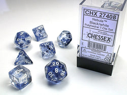 CHESSEX 7-DIE SET *NEBULA*