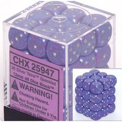 Chessex 12mm D6 Dice Block (36 Dice) *Speckled*