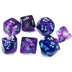 CHESSEX 7-DIE SET *NEBULA*