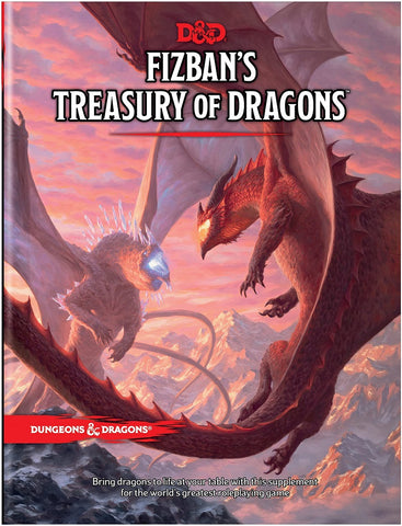 DND RPG FIZBAN'S TREASURY OF DRAGONS HC