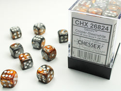 Chessex 12mm D6 Dice Block (36 Dice) *Gemini*