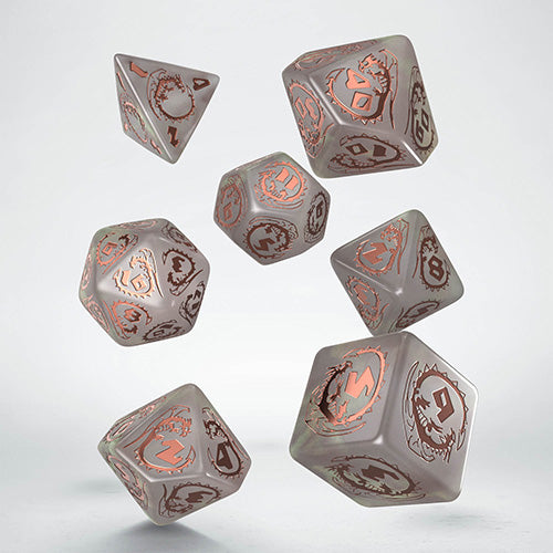 DRAGONS DICE SET: QUARTZ