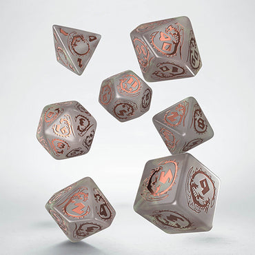 DRAGONS DICE SET: QUARTZ